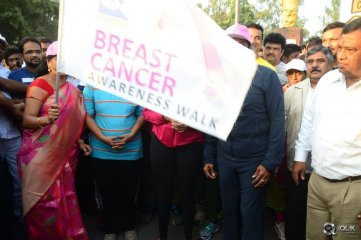 Celebs At Breast Cancer Awareness Walk